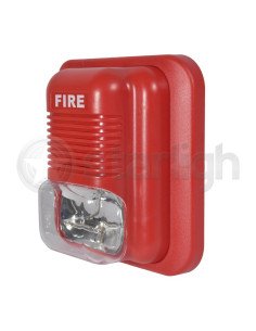 Sirena 24V/12V con Estrobo 2