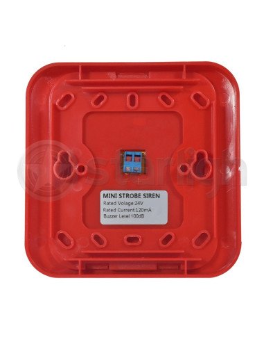 Sirena 24V/12V con Estrobo