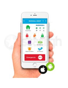 Central de 6 zonas+1 teclado LED 2