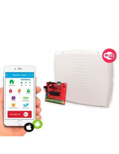 Central de 6 zonas+1 teclado LED