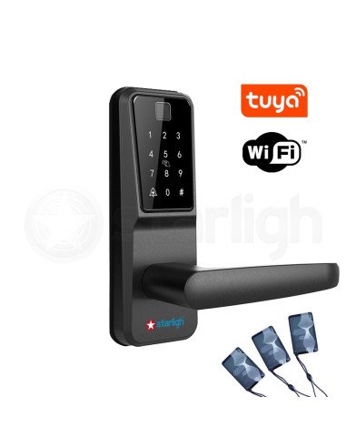 Cerradura Inteligente - Huella, Tarjeta y Código | STARLIGH