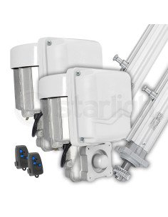 Kit Motor Pivotante - Doble 2m | NICE 2