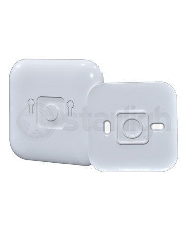 Switch transmisor elegante montaje en pared e inalámbrico 2 canales