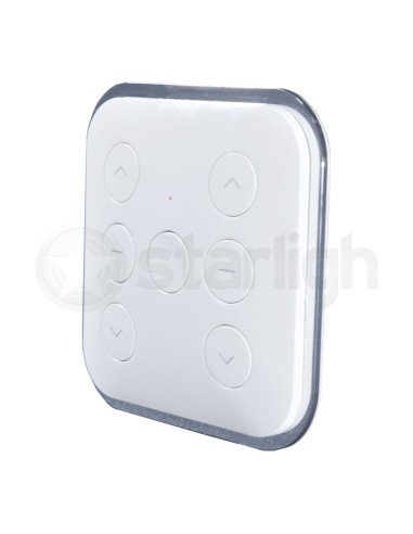Switch transmisor elegante montaje en pared e inalámbrico 2 canales
