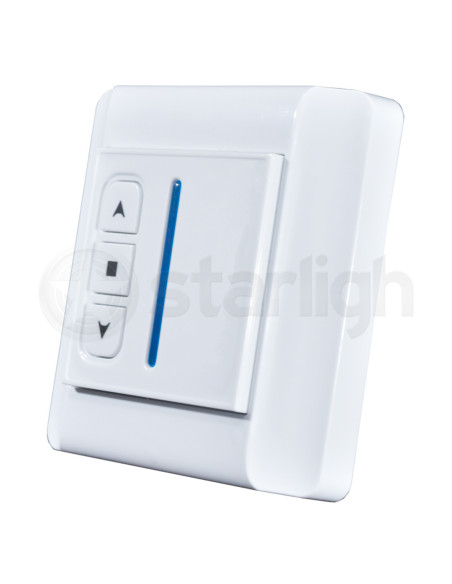 Switch transmisor montaje en pared e inalámbrico 1 canal