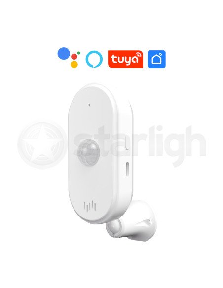 Detector PIR Tuya WIFI con Sirena