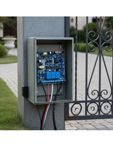 Central Doble - Con Rolling Code y Freno | NICE