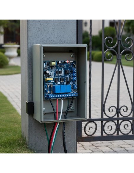 Central Doble - Con Rolling Code y Freno | NICE