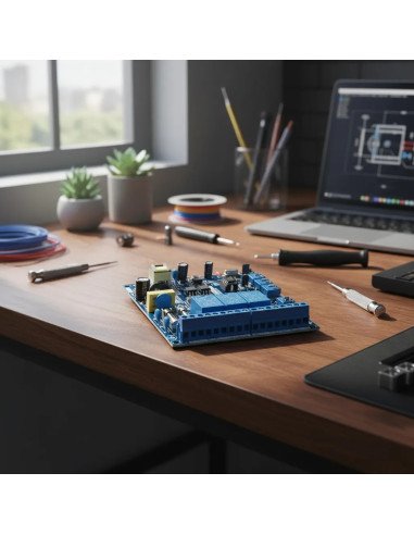 Central Doble - Con Rolling Code y Freno | NICE