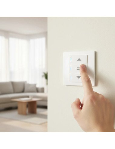 Pulsador Económico: Motor Tubular Simple | STARLIGH