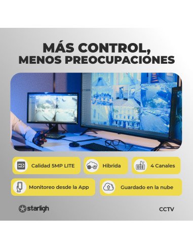 Grabadora Híbrida - 16 Canales | STARLIGH