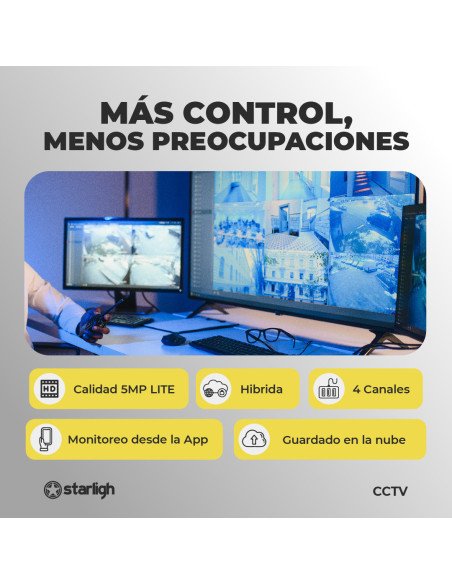 Grabadora Híbrida - 16 Canales | STARLIGH