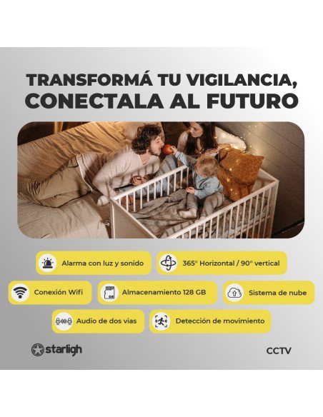 Cámara Domo IP WIFI 3MP | STARLIGH