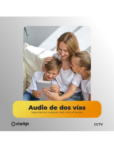 Cámara Domo IP WIFI 3MP | STARLIGH