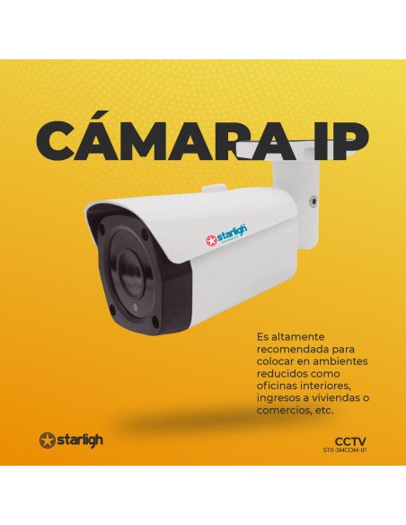 Cámara IP Bullet Infrarroja Exterior | STARLIGH