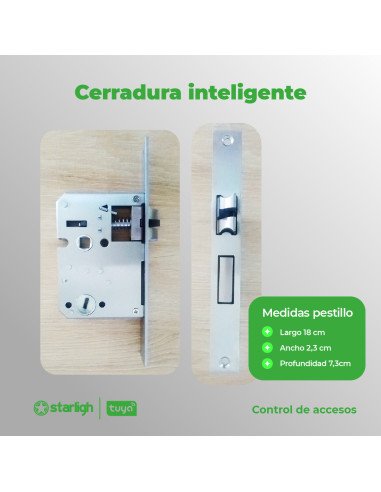 Cerradura Inteligente - Huella, Tarjeta y Código | STARLIGH