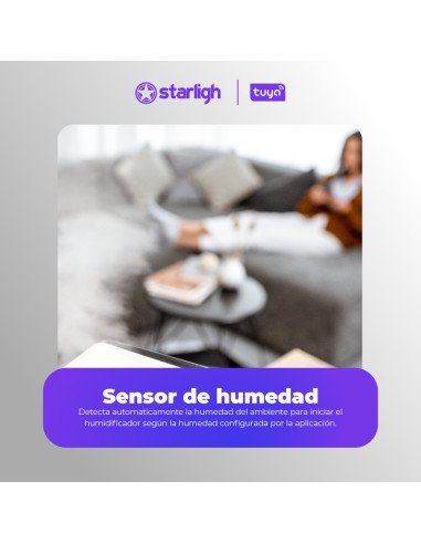 Control Remoto WIFI Tuya con Función de Monitor de Temperatura y Humedad