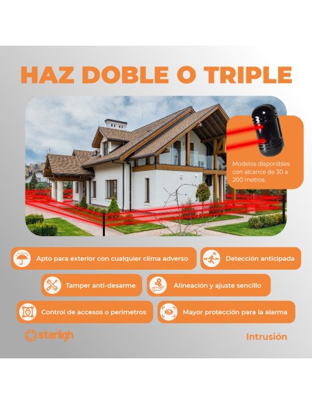 Barrera Doble Haz 100m Microproc