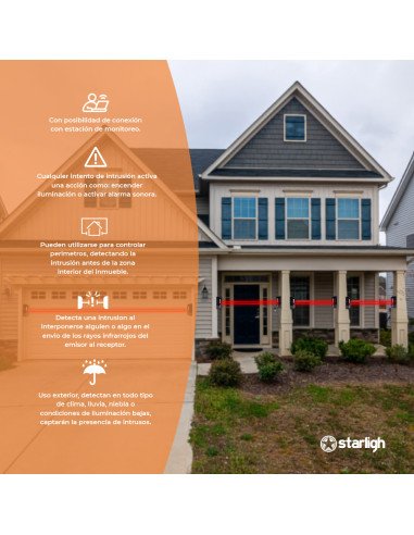 Barrera Doble Haz 100m Microproc