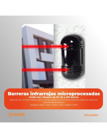 Barrera Doble Haz 100m Microproc