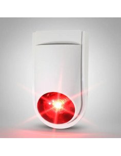 Sirena Exterior - Con Flash