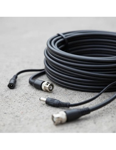 Rollo Cable BNC/Alimentación 40m