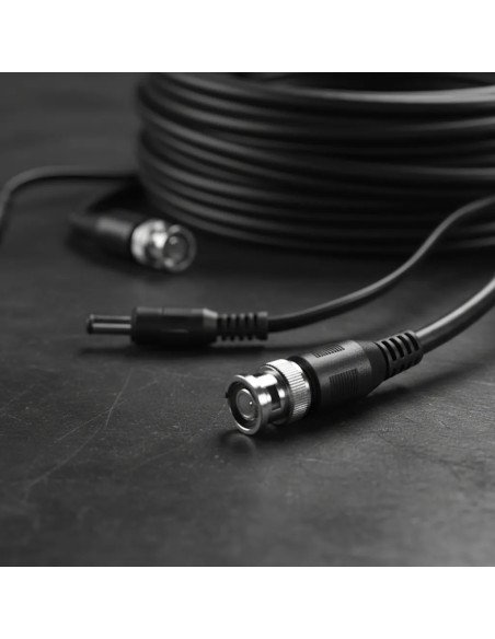 Rollo Cable BNC/Alimentación 40m