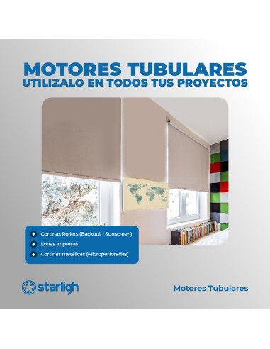 Motor Tubular 140kg | STARLIGH