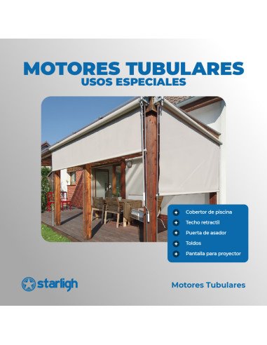 Motor Tubular 140kg | STARLIGH