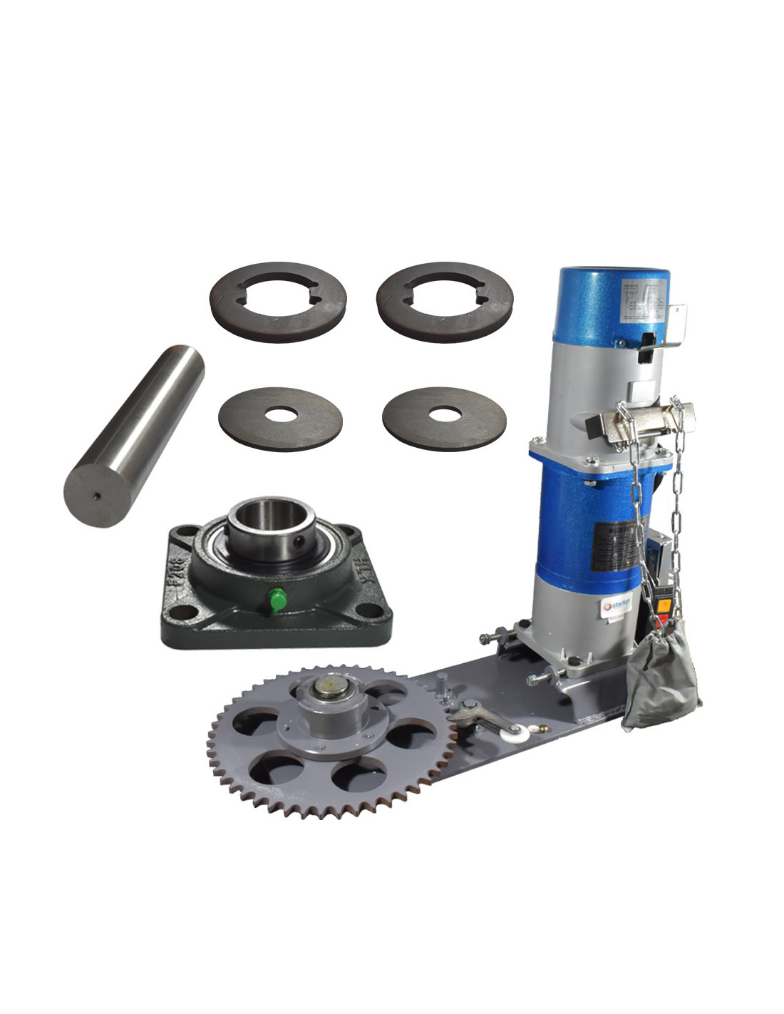 Kit Motor Cortina Metálica 1500Kg