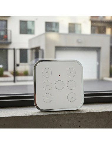 Switch transmisor elegante montaje en pared e inalámbrico 2 canales