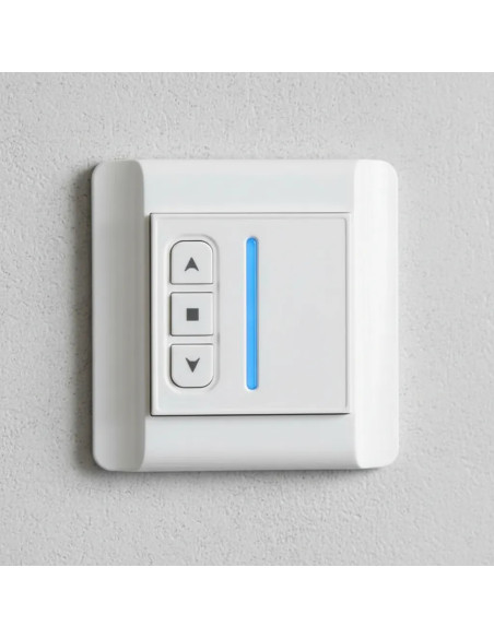 Switch transmisor montaje en pared e inalámbrico 1 canal
