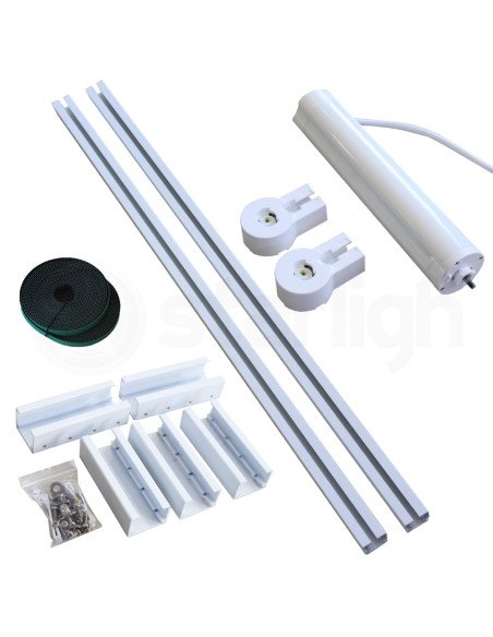 Kit Motor Starligh para cortinas de riel de hasta 4m.