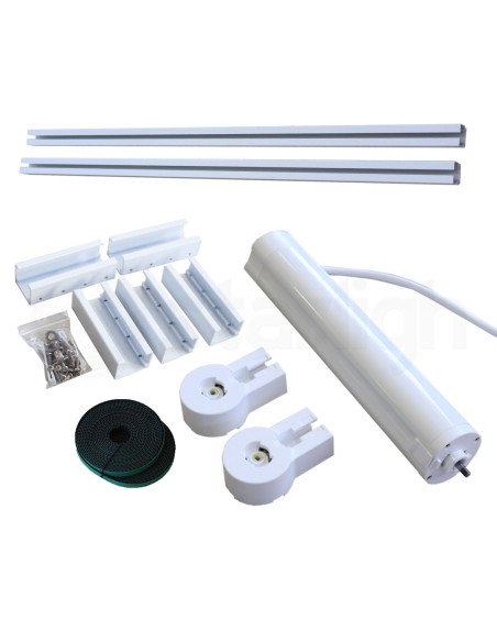 Kit Motor Starligh para cortinas de riel de hasta 4m.