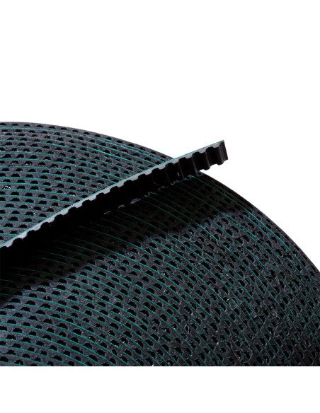 Correa para rieles de cortinas corredizas.