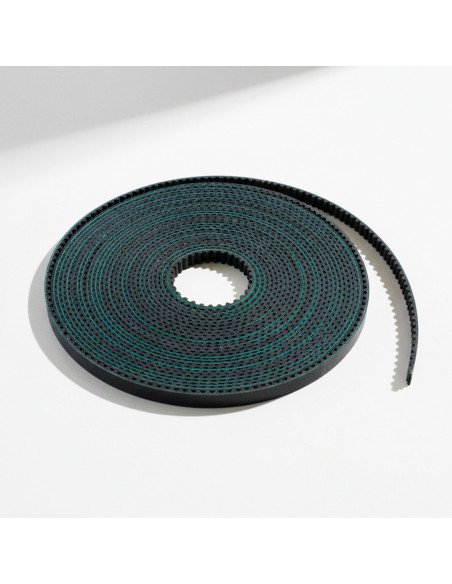 Correa para rieles de cortinas corredizas.