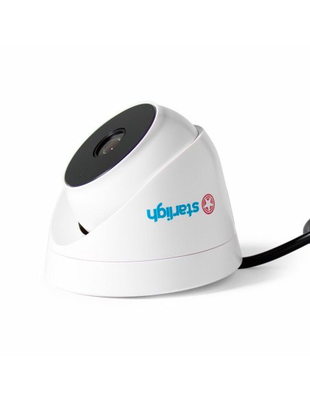 Cámara domo gabinete plástico,IR 20m.