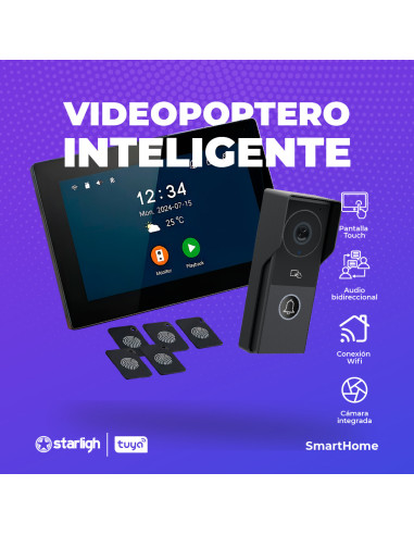 Videoportero Inteligente con Monitor Táctil y WiFi