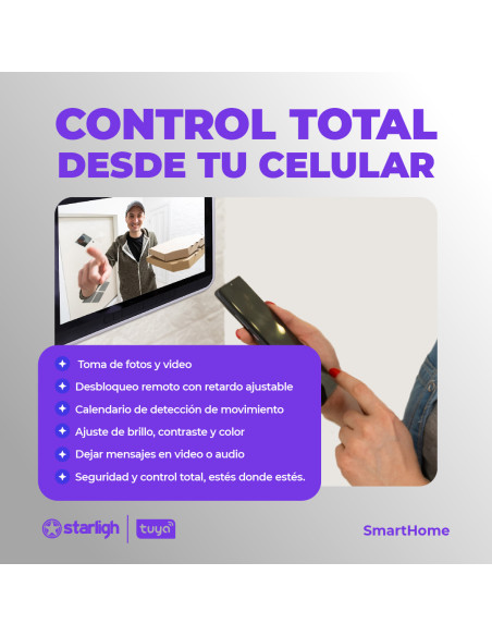 Videoportero Inteligente con Monitor Táctil y WiFi