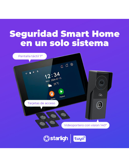 Videoportero Inteligente con Monitor Táctil y WiFi