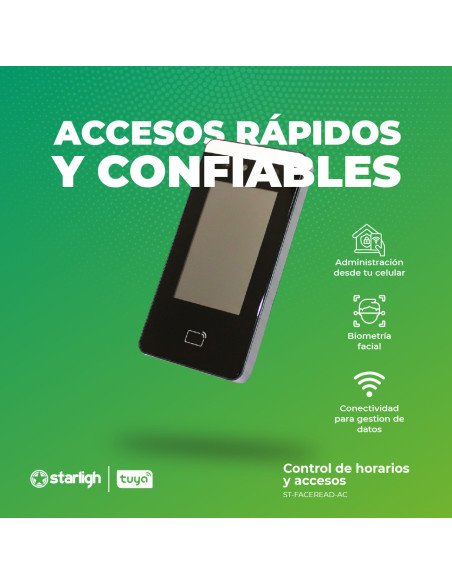 Control de Horarios Biométrico, Facial y Huella wifi