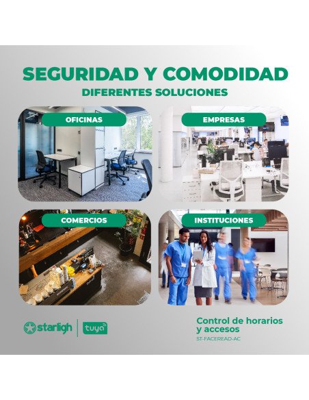 Control de Horarios Biométrico, Facial y Huella wifi