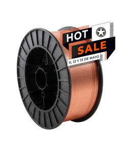 Rollo Alambre para soldar 15kg. 70s-6 Mig Mag 0.9mm