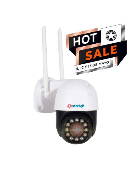 Cámara IP WIFI 3MP movimiento PAN/TILT