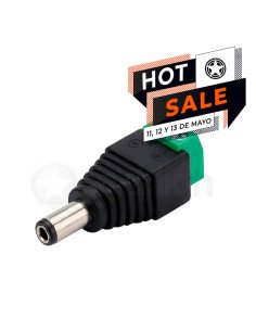Plug Alimentación Macho c/Bornera