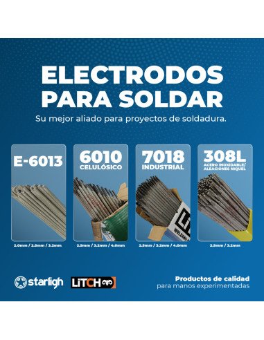 Electrodo 308L 3,2mm Acero Inoxidable/aleaciones Niquel 2kg