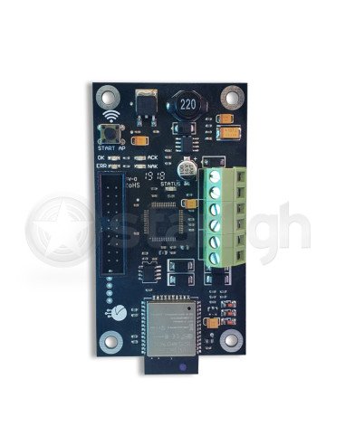 Kit central de alarmas 6 zonas + 1 LED