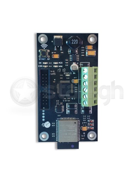 Kit central de alarmas 6 zonas + 1 LED