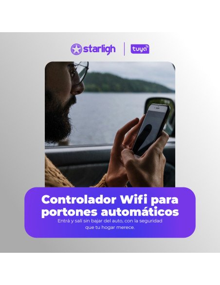 Controlador de Puerta de Garaje WiFi Tuya