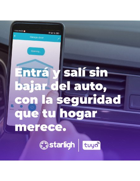 Controlador de Puerta de Garaje WiFi Tuya